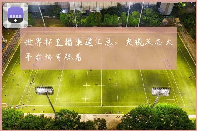 世界杯直播渠道汇总,央视及各大平台均可观看